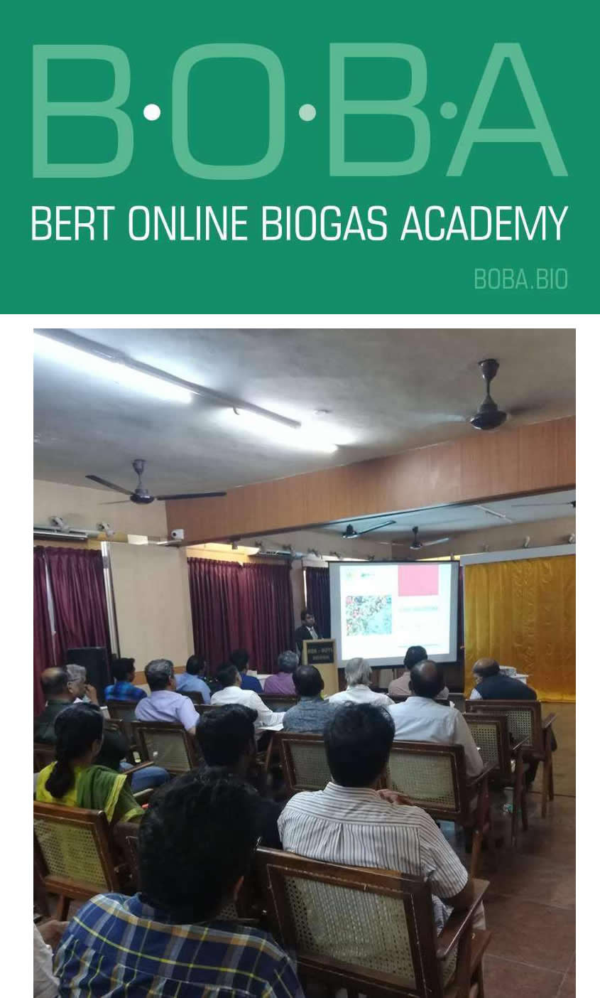 Bert Online Biogas Academy