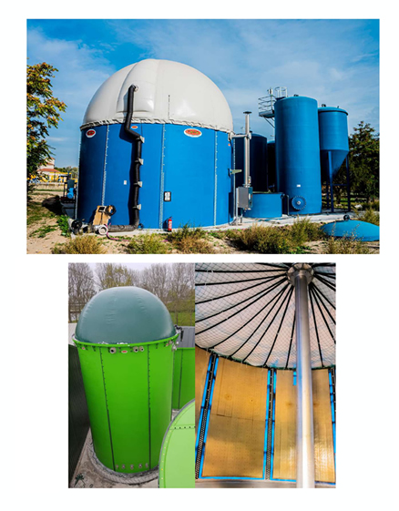 FRP panel digester
